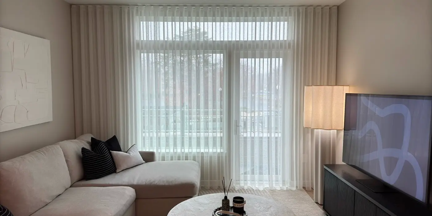 custom sheer drapery